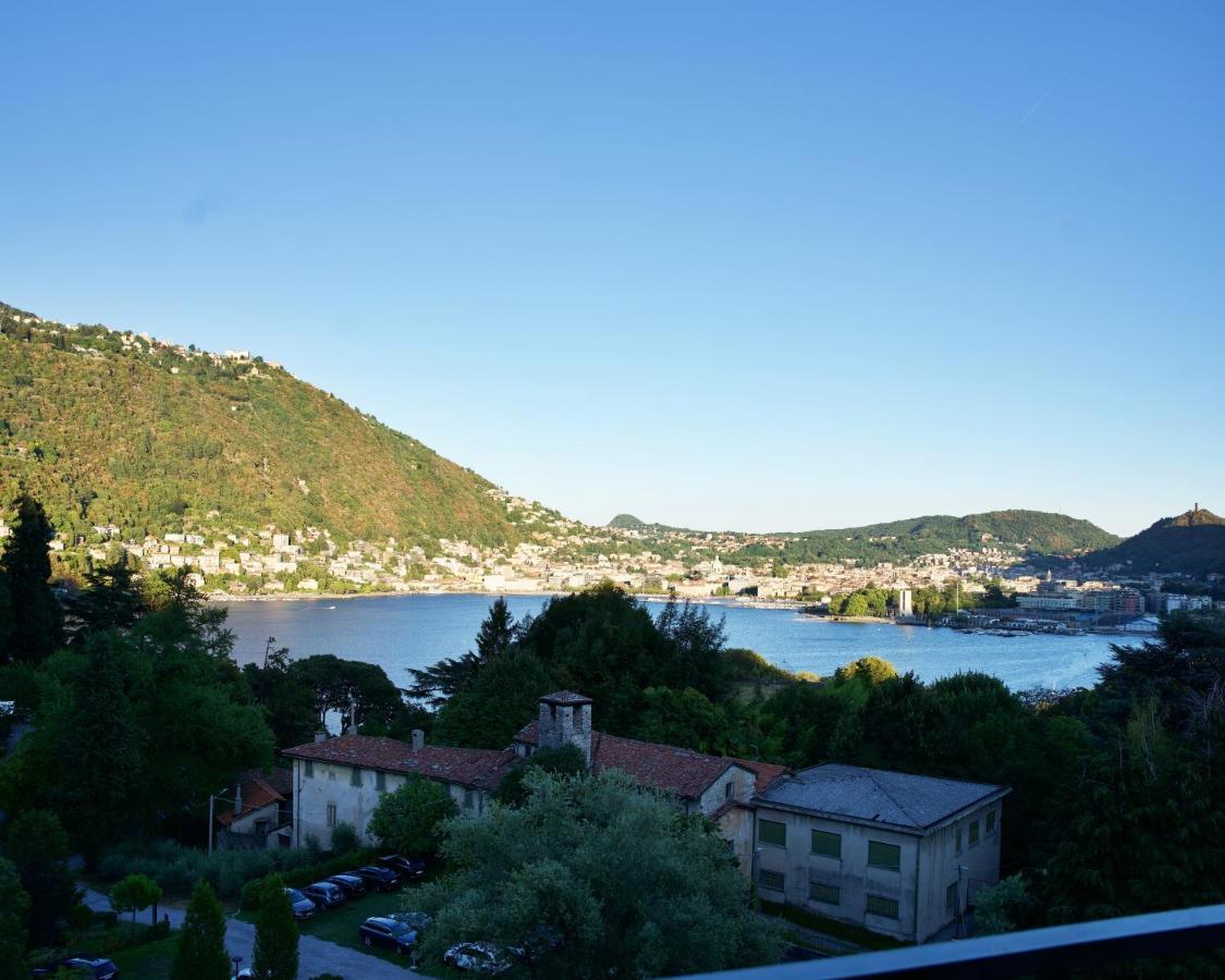The Blue - Lake / City View Modern Apt Near Villa Olmo Como Exterior photo